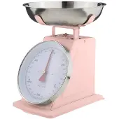 The Retro Family Retro keukenweegschaal roze|Maat: