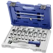 Expert by Facom doppenset 1/2" | 28-delig | incl. koffer - E032939