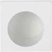 Formani Square LSQ27 fingertip kopse kant deur - wit
