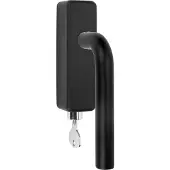 Formani Basics LB3-DKLOCK-O draaikiepgarnituur afsluitbaar - mat zwart