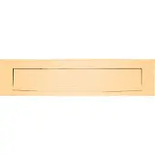 Formani BASICS LB535 briefplaat buiten 330X80 PVD goud
