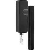Formani Basics LB7-DKLOCK-O draaikiepgarnituur afsluitbaar - mat zwart
