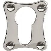 Formani TIMELESS MSYK37 cilinderplaatje klaver - glans nikkel