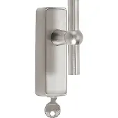 Formani TIMELESS 1910T-DKLOCK draaikiepgarnituur-O afsluitbaar - mat nikkel