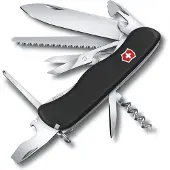 Victorinox Outrider Black Zwitsers Zakmes - 14 Functies - Zwart