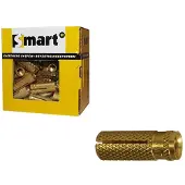 Pgb-Europe SMART | Messing plug SMART M10x33 | 25 st SM0MSPMS0100033E
