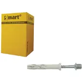Pgb-Europe SMART | Nagelplug met metrisch draadeind M8x50 | 50 st SM0SPMN01080050E