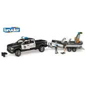 BRUDER 2507 Auto Dodge Ram Politie Licht En Geluid
