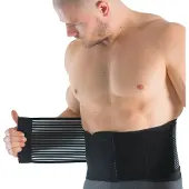 Gymstick Back Support 2.0 Weightlifting Belt Zwart S-M