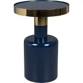 Zuiver Glam bijzettafel ijzer/metaal/staal Ø36x51 cm