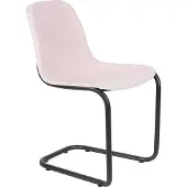 Zuiver Set van 2 eetkamerstoelen Thirsty | kunststof roze 55x78x52 cm eetkamerstoelen | NADUVI