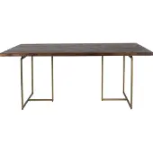 Dutchbone Tafel Class Brown - 180 x 90 cm