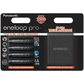 Panasonic 4 Stuks Eneloop Pro Mignon AA 2500 mAh + Accubox