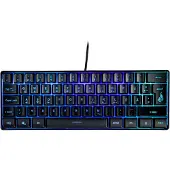 Verbatim KingPin X1 60% RGB Gaming Keyboard QWERTZ (IT)