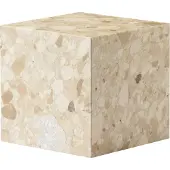 Audo Copenhagen Plinth Cubic plantenzuil 40x40 cm Kunis Breccia