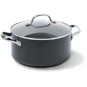 Greenpan Venice Pro Kookpot met keramische antikleeflaag met deksel - 20cm