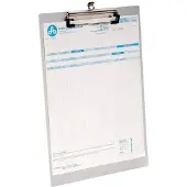 Westcott klembord A4 - Aluminium - AC-E17001