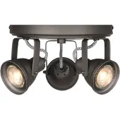 Label51 Max led spot 3-lichts ijzer verouderd