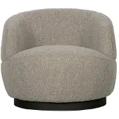 Woood Woolly Draaifauteuil - Schapenvacht - Naturel - 71x84x88