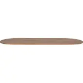 Woood Tablo Tafelblad Ovaal Eiken Grijze Olie [fsc] (Groen, 2,4x220x90)