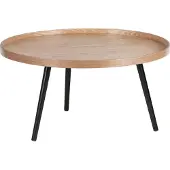 Woood Mesa Bijzettafel XL - Hout - Naturel - 39x78x78