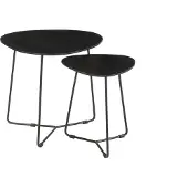 LivingFurn salontafel ivy 70x70x43 mangohout
