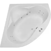 Lambini Designs Palermo Bubbelbad 145x145cm 6+4+2 hydro jets