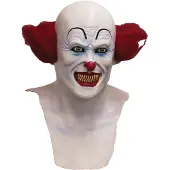 Ghoulish Scary Clown Mask Rood