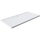 Luca Varess Soft douchebak 160 x 80 cm acryl mat wit