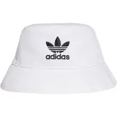 Adidas Originals Trefoil Bucket Hat, wit