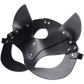Master Series Naughty Kitty Cat Mask - Black