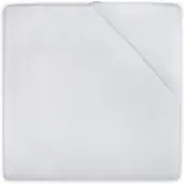 Jollein Hoeslaken Badstof waterdicht Wit-60 x 120 cm