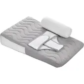 BABYJEM Baby Refluxkussen met zijkussens grey