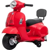 Eco toys Rood 1,5-3 jaar Elektrische Vespa Scooter H1