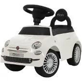 Eco toys Fiat 500 Wit Loopauto HZ8620