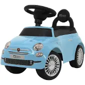 Eco toys Fiat 500 Blauw Loopauto HZ8620