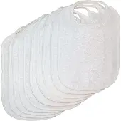Lorelli White Terry 10 Stuks Waterproof Slabbetjes 2004032-0000
