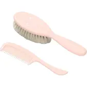 Babyono Kapset Kam & Borstel Supersoft Blush