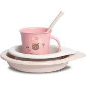 Suavinex Forest Roze 4-delig Dinerset SXZFEE070294