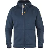 Fjällräven - Övik Fleece Hoodie - Fleecevest L, blauw