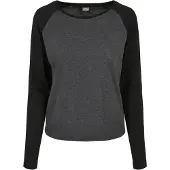 Urban Classics Shirt donkergrijs / zwart