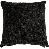 Bronx71 Sierkussen Feline chenille stof zwart 45 x 45 cm.