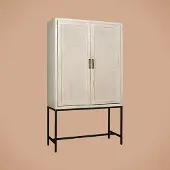 Tower Living Carini Cabinet white 2 drs. 110x45x190 (Wit, 110x190x45cm)
