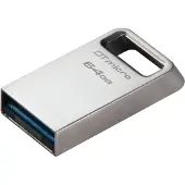 Kingston DataTraveler Micro USB-stick Retail 64 GB Zilver DTMC3G2/64GB USB-A 3.2 Gen 1