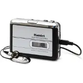 Hamlet XDVDMAG cassettespeler/-recorder 1 deck(s) Zwart, Zilver