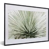 PosterMonkey Fotolijst incl. Poster - Groen - Bladeren - Natuur - 40x30 cm - Posterlijst