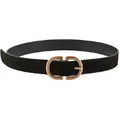 Pieces Riem 'Juva' goud / zwart