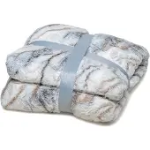 Wicotex Plaid-dekens- Marble gemêleerd 150x200cm