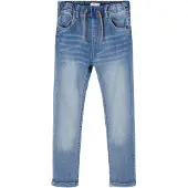 Name it - Kid's Ryan Slim Jeans - Jeans 98, grijs/blauw