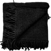 Unique living Selien 200 b 150 cm black plaid